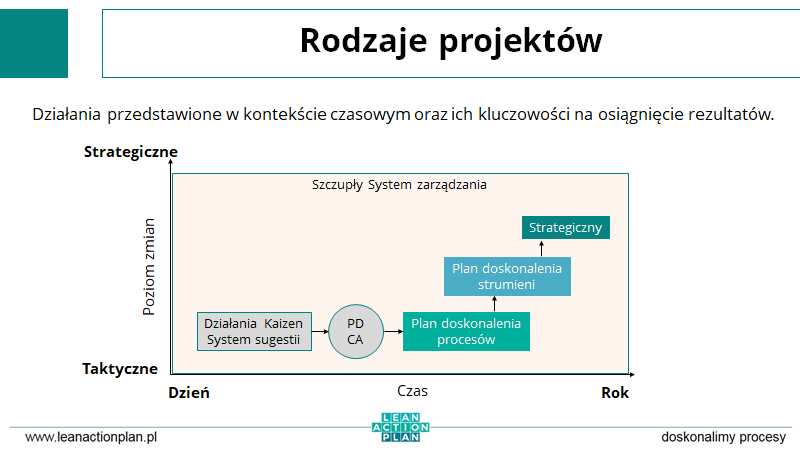 Rodzaje projektów